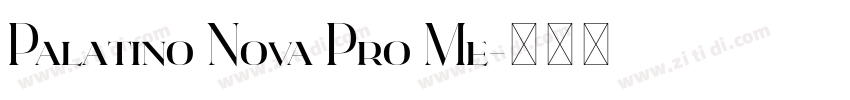Palatino Nova Pro Me字体转换 Palatino Nova Pro Me字体转换